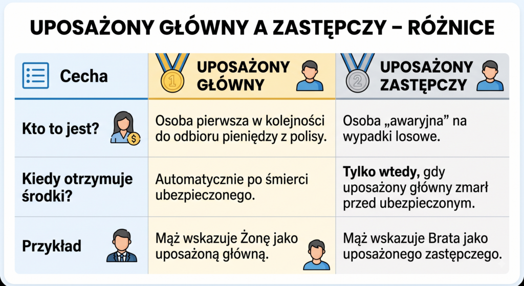 Uposażony główny i zastępczy
